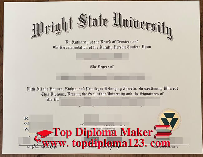  Wright State University Diploma