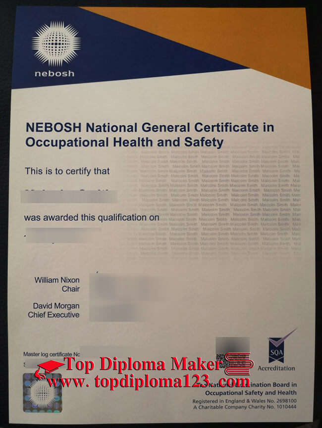 NEBOSH National General certificate 