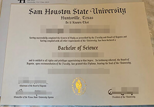  Buy fake SHSU diploma, Copy a Sam Houston State Un