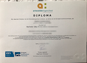 Order a fake Arteveldehogeschool diploma online, Bu