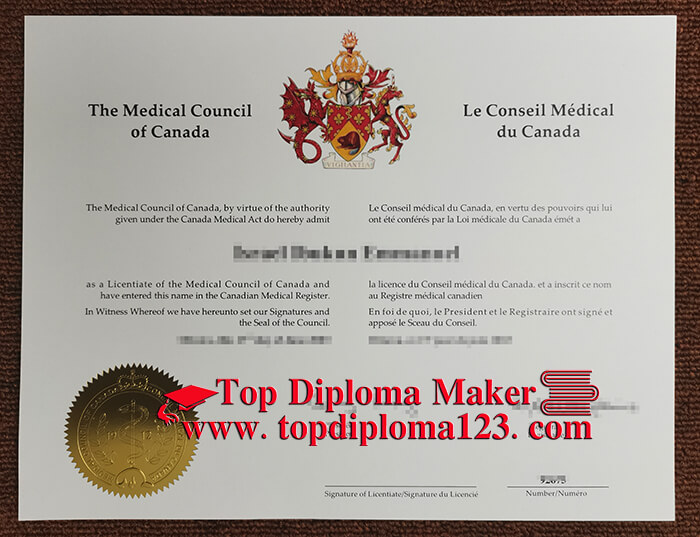  Licentiate of the medical Council of Canada