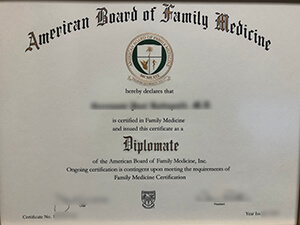 How to get a fake ABFM diplomate from USA? Get Fami