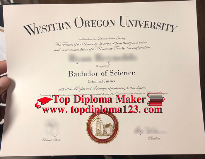 WOU  diploma