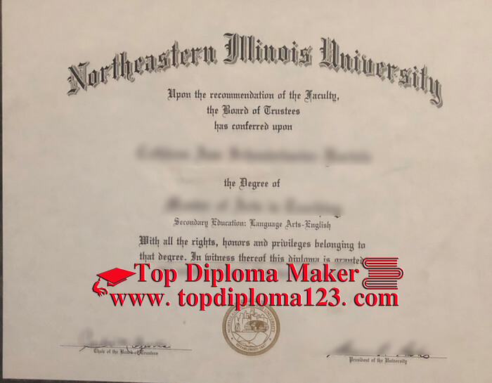 Northeastern Illinois University diploma 