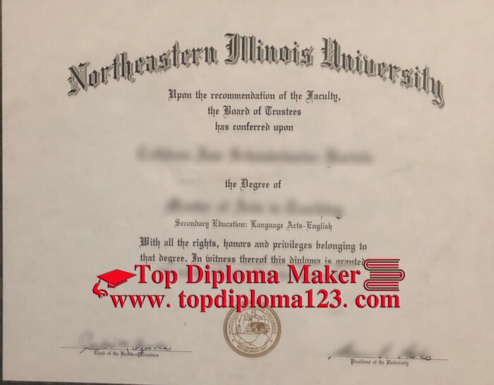 Northeastern Illinois University diploma 