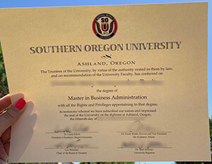 How easy to get a fake Southern Oregon University d