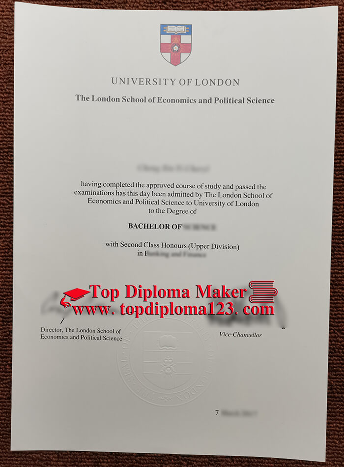 London School of Economics and Political Science degree