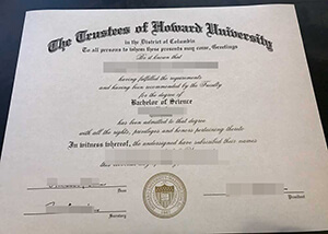 How quickly to get a fake Howard University diploma