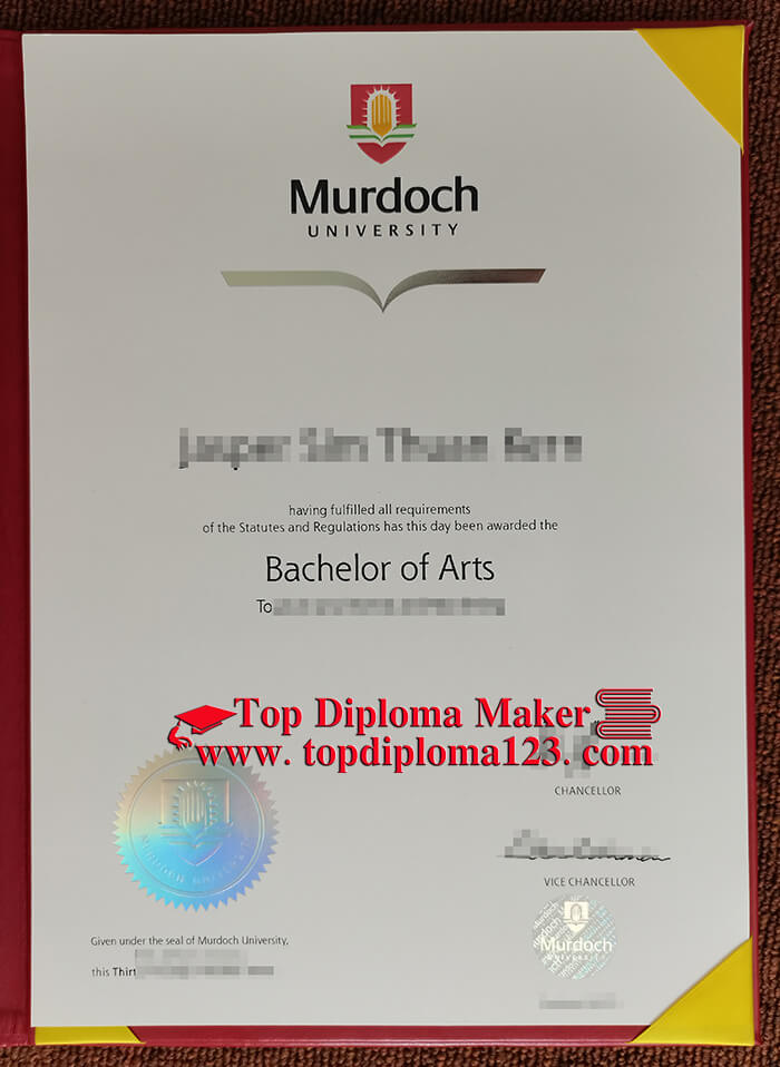 Murdoch University BA Diploma 
