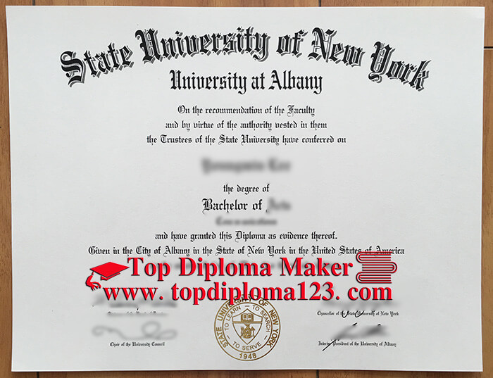  SUNY Albany diploma