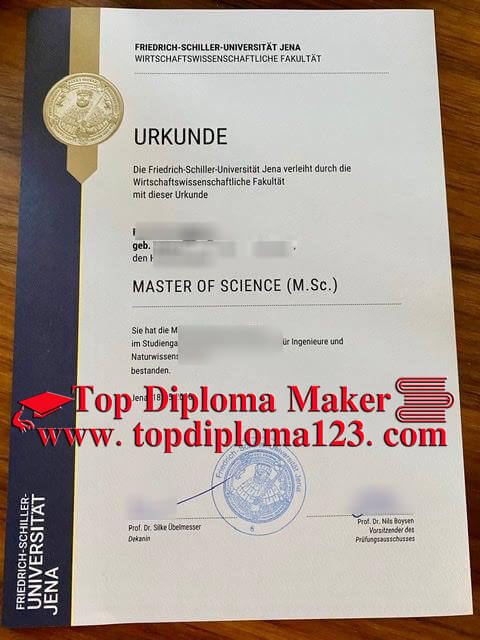 University of Jena Diploma