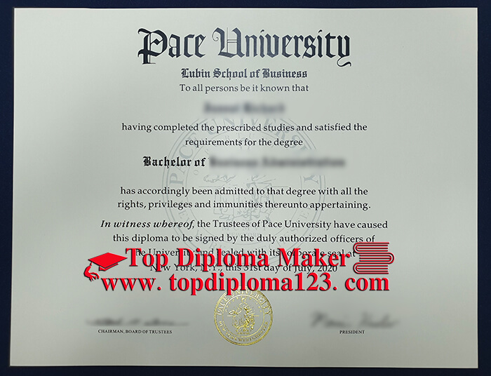  Pace University Diploma