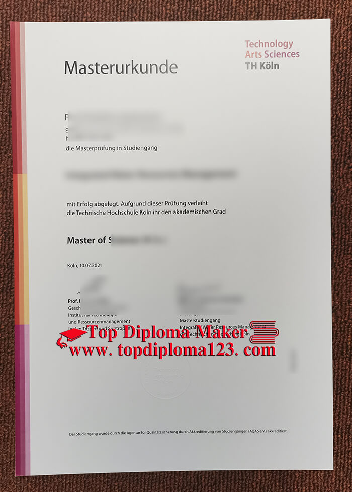  TH Köln diploma