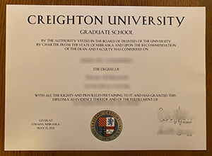 How To Get A Fake Creighton University Diploma? 