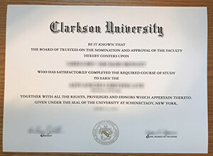 How Long To Get Novelty Clarkson University Diploma