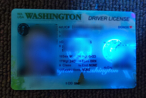 We Can Make Washington Driver License With Scannabl