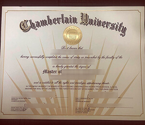 Buy fake diploma from Chamberlain University, Order
