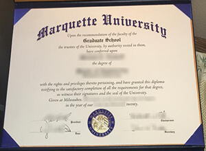 Triple Your Wages With A Fake Marquette University 