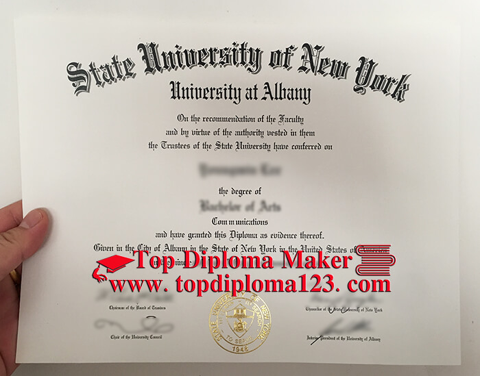 University at Albany-SUNY diploma， University at Albany-SUNY degree