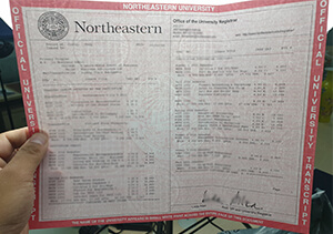 We can make fake Northeastern University transcript