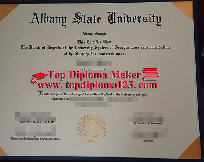  Albany State University Diploma