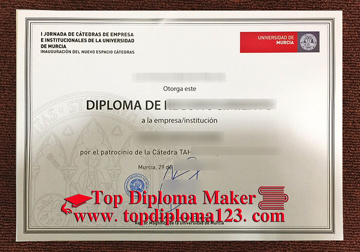  Universidad De Murcia Diploma