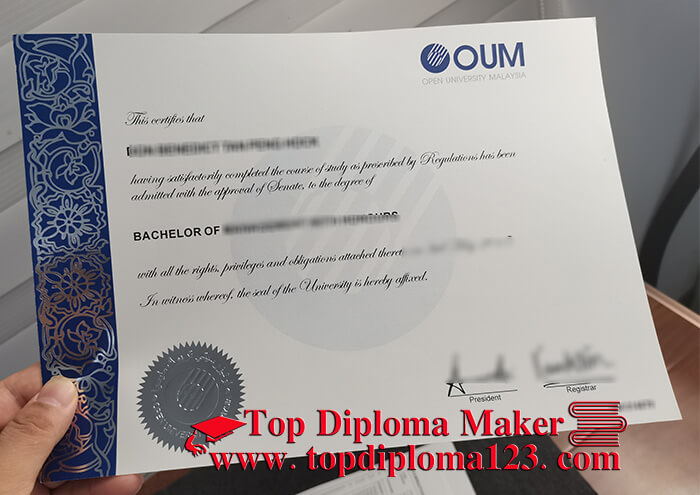 Open University Malaysia Fake Diploma