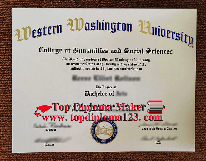WWU diploma 
