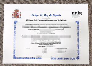 Buy UNIR Diploma Online, Order A Fake International
