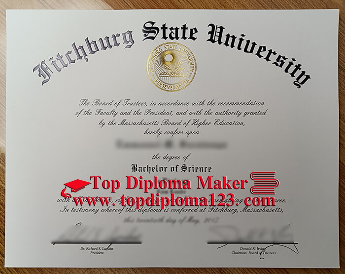 Fitchburg State University diploma