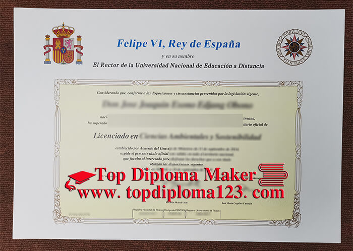 Buy UNED diploma 