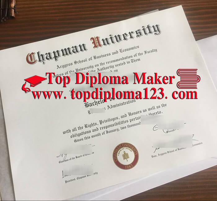 Chapman University Diploma