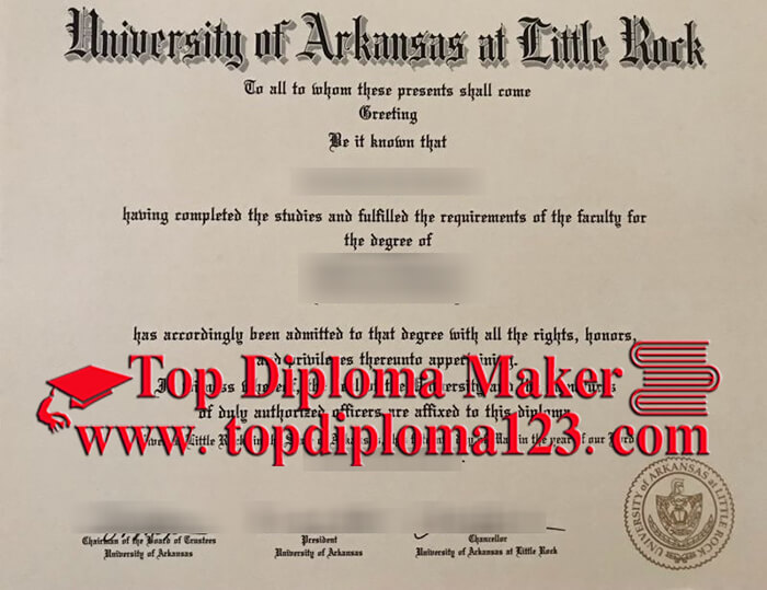  UALR diploma