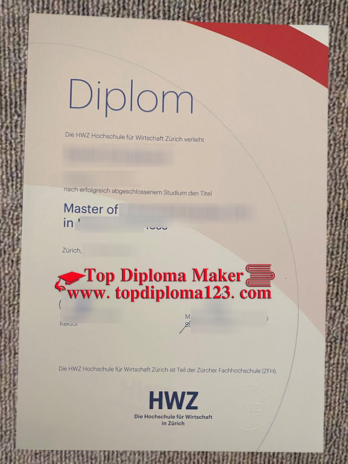  Hochschule für Wirtschaft Zürich diploma