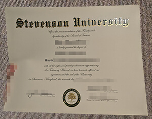 Buy Fake Stevenson University Diploma: An Incredibl