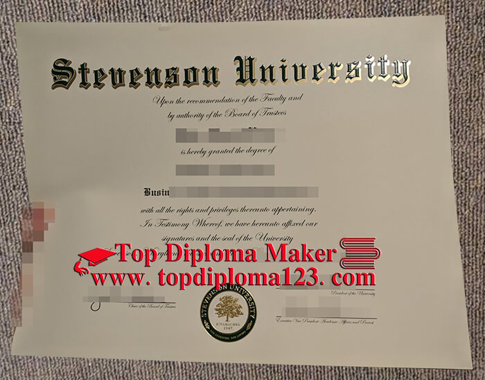 Stevenson University Diploma