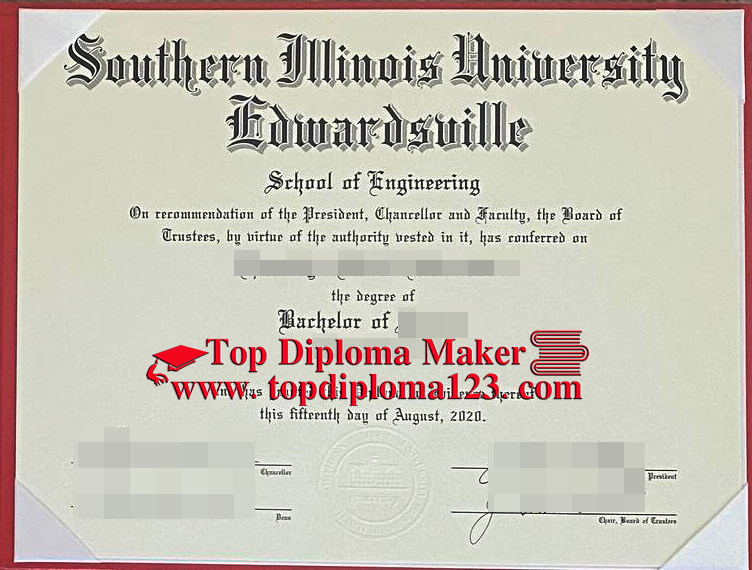 SIUE diploma, SIUE degree