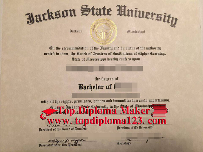 JSU degree, JSU diploma 