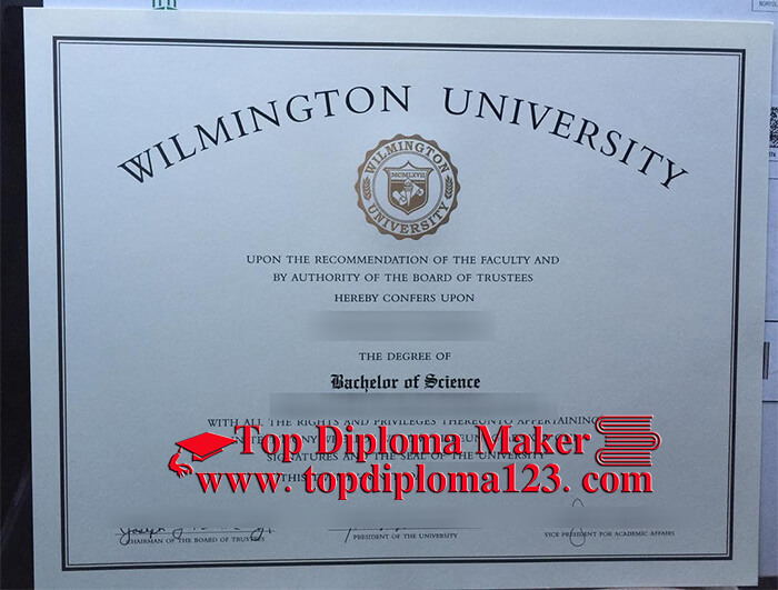 Wilmington University diploma， Wilmington University degree