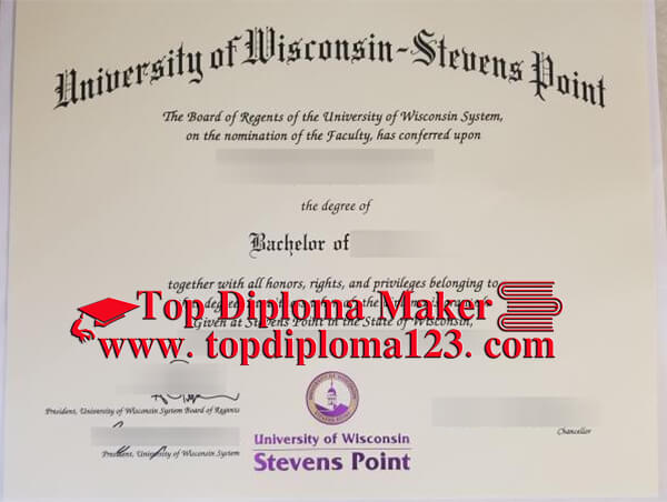 UWSP diploma