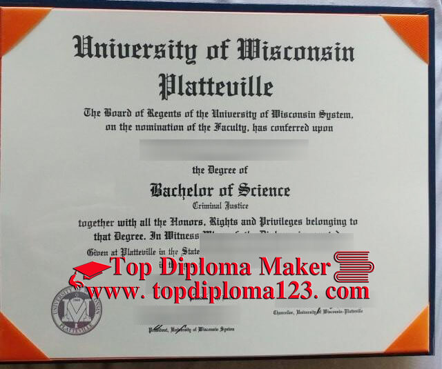 Phnoy UW–Platteville diploma