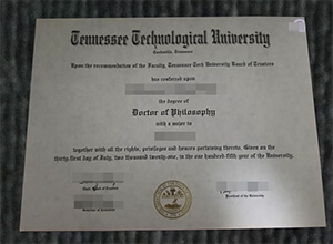 How to get a fake Tennessee Tech degree certificate