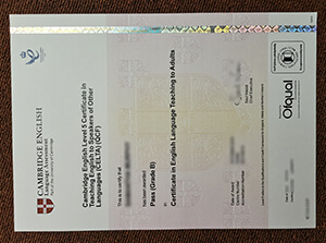 How Long To Get a Fake Cambridge CELTA Certificate?