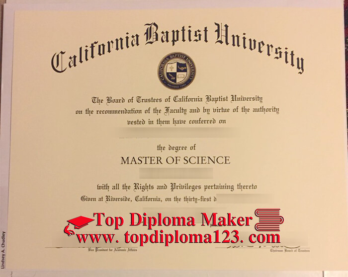 California Baptist University Diploma