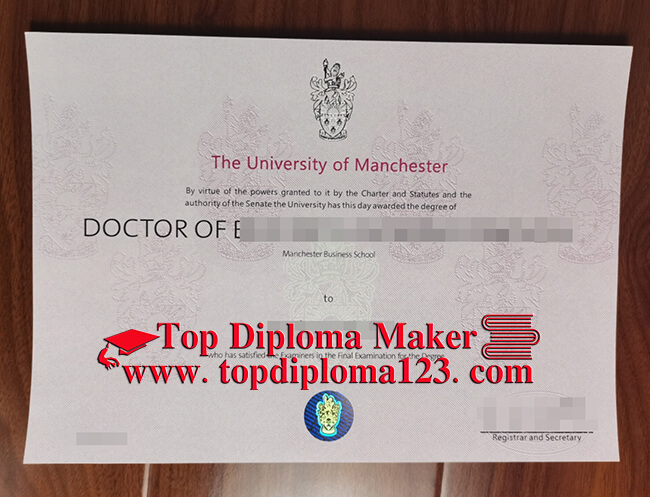University of Manchester Doctoral degree