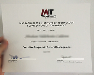 How to Get a Phony MIT Sloan School of Management d