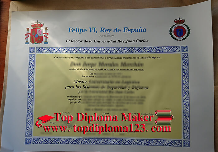 Phony URJC degree for sale, Buy fake diploma certif
