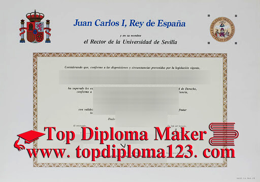 Fake Universidad De Sevilla Diploma, buy fake diploma online