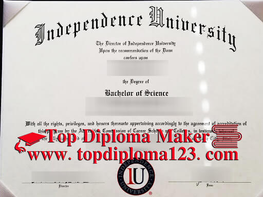 False Independence University Diploma, Buy fake degree online