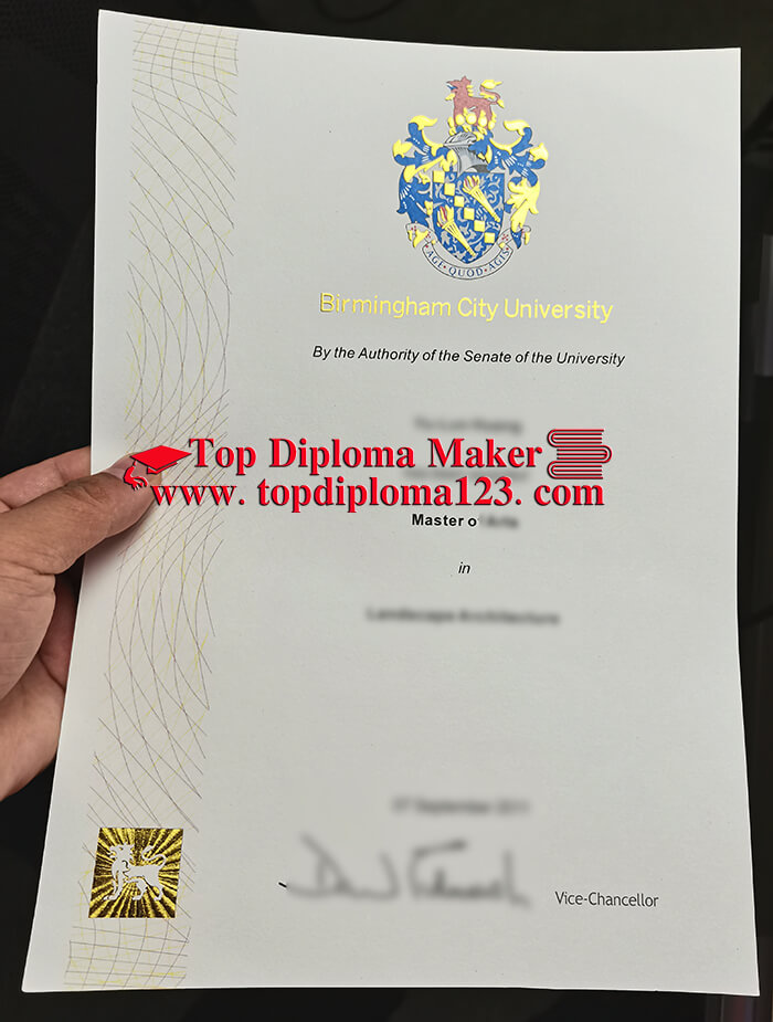 BCU diploma, fake Birmingham City University degree, Buy UK diploma online